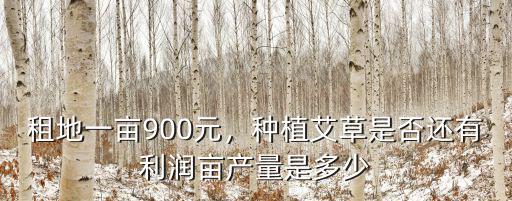 宣城租地多少一畝,租地一畝900元