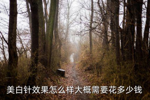 廊坊美白針多少錢,大概需要花多少錢