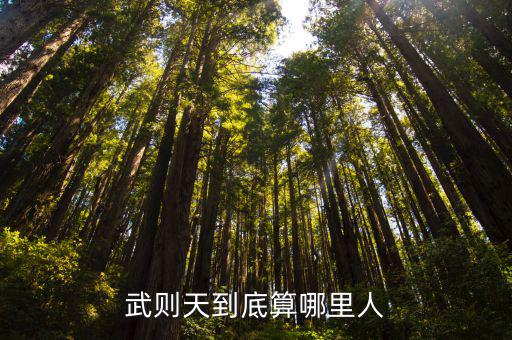 武則天到底算哪里人