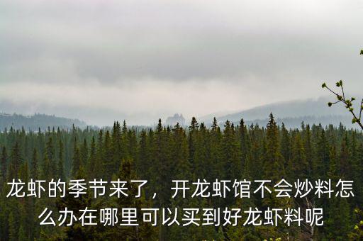 巴中龍蝦在哪里買,在哪里可以買到好龍蝦料呢