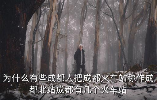 為什么有些成都人把成都火車站稱作成都北站成都有幾個火車站