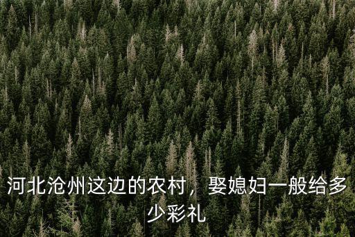 滄州有多少美人,滄州到底有多美