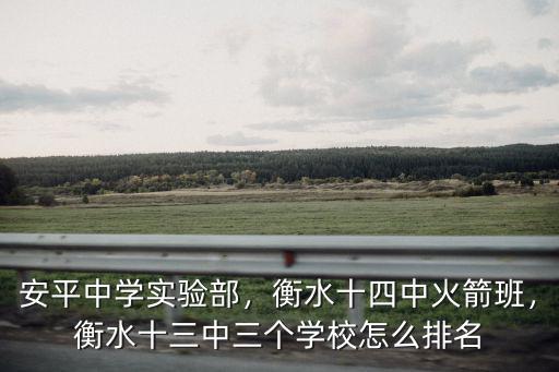 衡水十四中全省排名多少,衡水十四中到底怎么樣