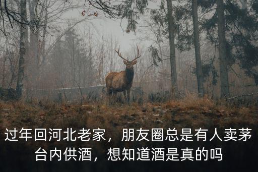 茅臺在河北賣了有多少億,現在市場上有多少真的茅臺