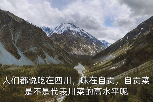 人們都說吃在四川，味在自貢，自貢菜是不是代表川菜的高水平呢