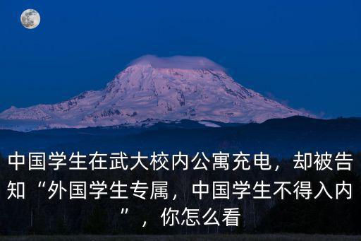 怎么查武漢大學的學生,中國學生不得入內