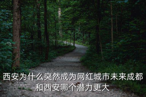西安為什么突然成為網紅城市未來成都和西安哪個潛力更大