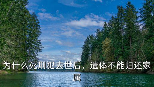 河南死刑犯任雪死后葬在哪里,為什么死刑犯去世后