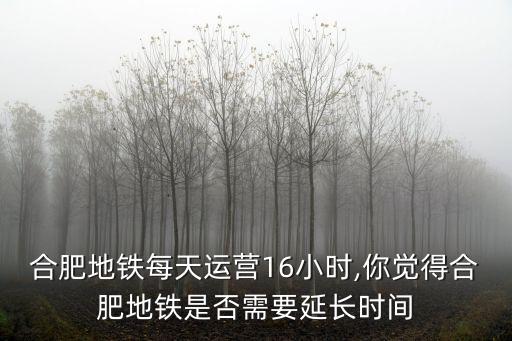 合肥地鐵修建一公里要多少錢,一公里需要多少錢呢