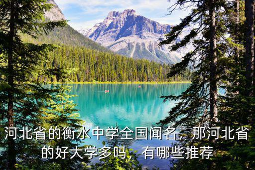 衡水中學全國有多少家分校,河北省的衡水中學全國聞名