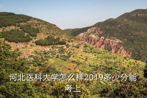 河北醫科大學怎么樣2019多少分能考上