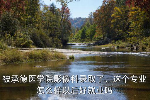 承德醫學院2018多少分可以錄取,被承德醫學院影像科錄取了