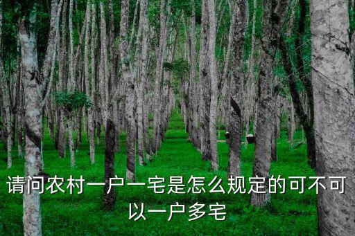 池州市一戶一宅標準是多少,使用面積標準是多少平方米