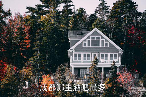 成都哪里酒吧最多