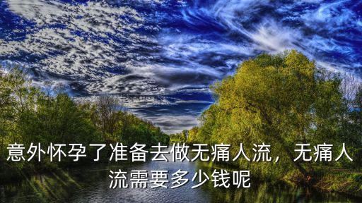 無痛人流要多少錢合肥,無痛人流需要多少錢呢