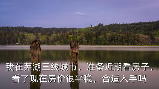 我在蕪湖三線城市，準備近期看房子，看了現在房價很平穩，合適入手嗎