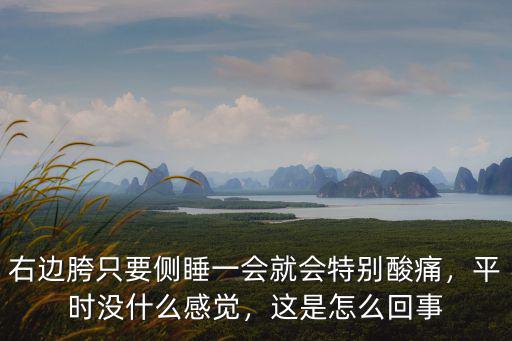 湖北省右邊髖骨疼是怎么回事,右髖骨疼痛是怎么回事