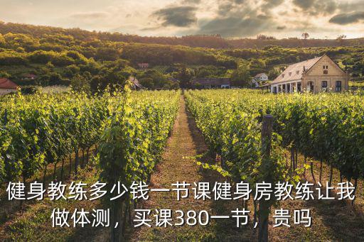 安慶健身房私教多少錢一節課,買課380一節