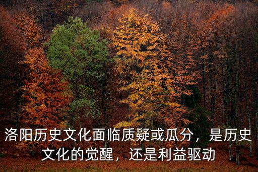 怎么調(diào)查洛陽文化,洛陽有什么文化歷史
