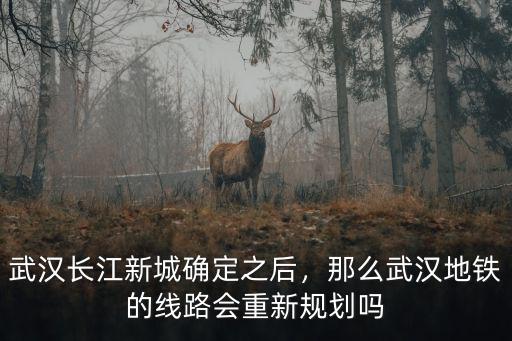 武漢長江新城確定之后，那么武漢地鐵的線路會重新規(guī)劃嗎