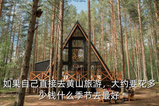去黃山一人需要多少錢,一家六口去黃山要多少錢