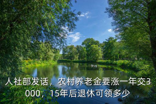 黃山市農村養老金一年發多少,農村養老金一年交800元