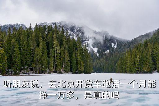 河北滄州開(kāi)卡車(chē)的寶哥能掙多少錢(qián),一個(gè)月能掙多少錢(qián)