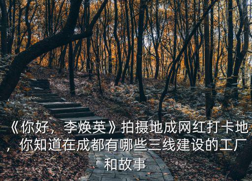 《你好，李煥英》拍攝地成網(wǎng)紅打卡地，你知道在成都有哪些三線建設(shè)的工廠和故事