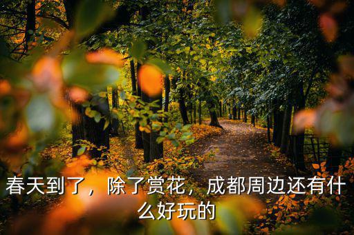 春天哪里最好玩成都,哪里比較好玩