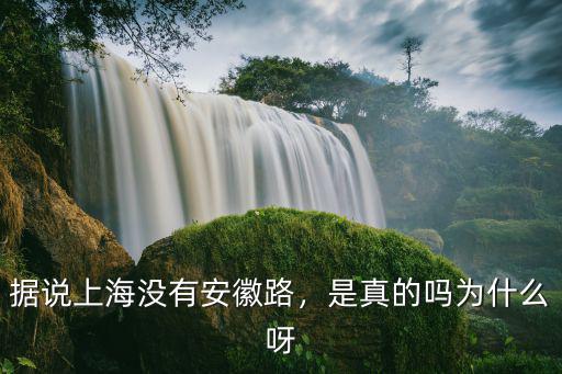 上海有多少安徽的路名,上海浦東的馬路