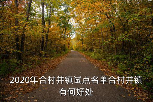 廊坊多少鄉(xiāng)鎮(zhèn)合村并鎮(zhèn),合村并鎮(zhèn)有何好處
