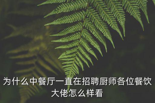 新疆廚師成都哪里在招聘,為什么中餐廳一直在招聘廚師