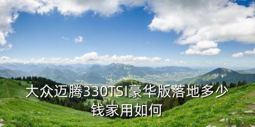 安徽阜陽邁騰330豪華版多少錢,邁騰330豪華版怎么樣