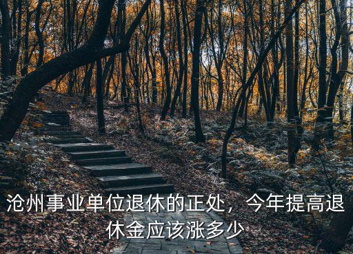 張家口正處級今年退休金漲多少,今年提高退休金應該漲多少