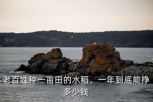 種水稻的復合肥要多少錢一包,老百姓種一畝田的水稻