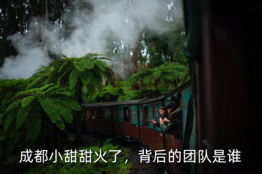 成都小甜甜火了，背后的團隊是誰