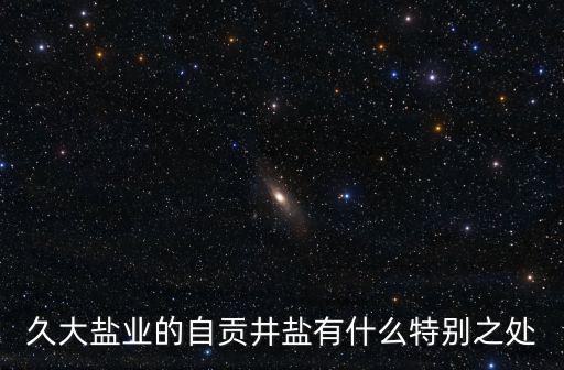 久大鹽業(yè)的自貢井鹽有什么特別之處