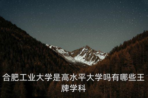 合肥工業(yè)大學(xué)校長有多少,合肥工業(yè)大學(xué)是高水平大學(xué)嗎