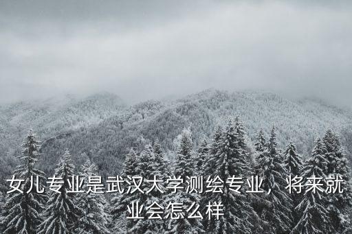 武漢大學畢業怎么樣,將來就業會怎么樣