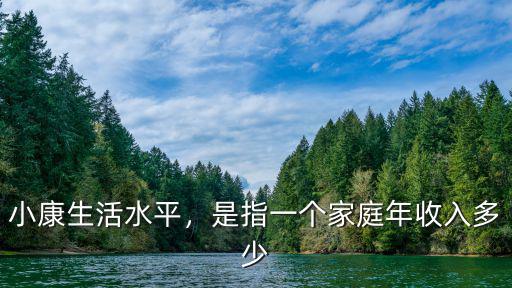 小康生活水平，是指一個(gè)家庭年收入多少