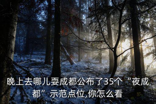 成都晚上哪里可以看燈光,成都晚上哪里最美