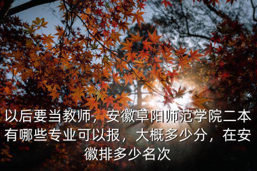 阜陽師范一本2019年多少分,阜陽師范大學是一本嗎
