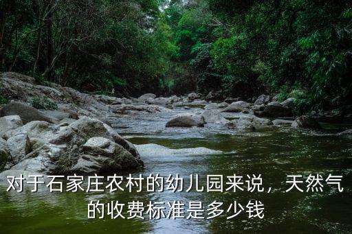 石家莊天然氣收費(fèi)標(biāo)準(zhǔn)是多少,天然氣的收費(fèi)標(biāo)準(zhǔn)是多少錢(qián)