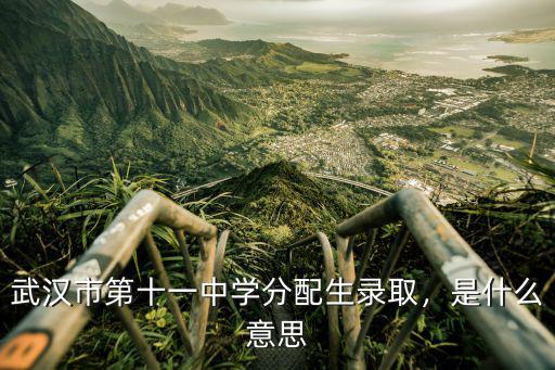 武漢市第十一中學(xué)分配生錄取，是什么意思