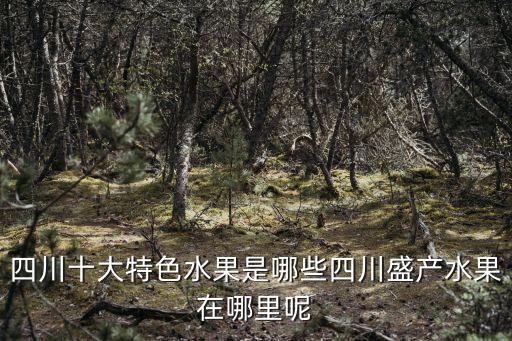 四川哪里出產(chǎn)蘋果,四川盛產(chǎn)水果在哪里呢