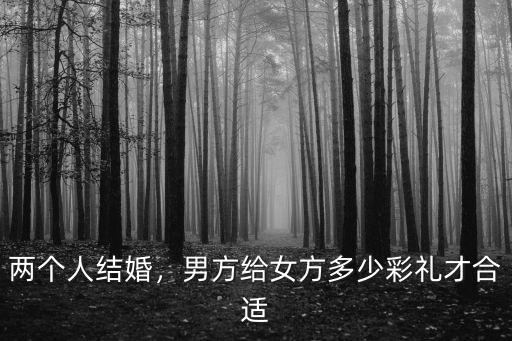 男方給女方彩禮一般給多少安徽,男方一般給女方多少彩禮