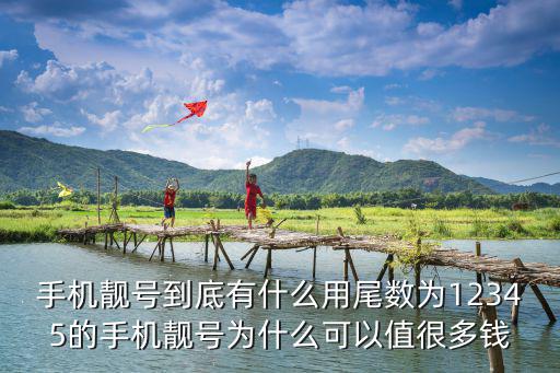 手機靚號到底有什么用尾數為12345的手機靚號為什么可以值很多錢