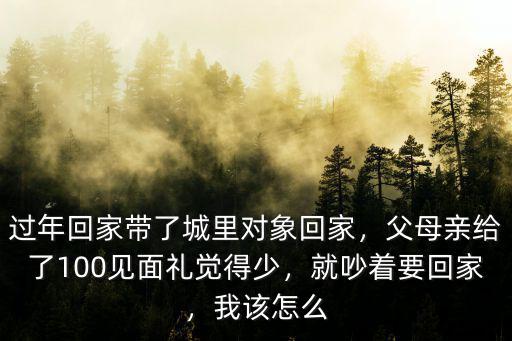 安徽帶女朋友回家多少見面禮,在武漢市第一次帶女朋友回家