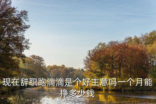 現(xiàn)在辭職跑滴滴是個(gè)好主意嗎一個(gè)月能掙多少錢