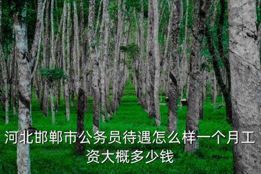 河北獄警多少錢一個月,一個月工資大概多少錢